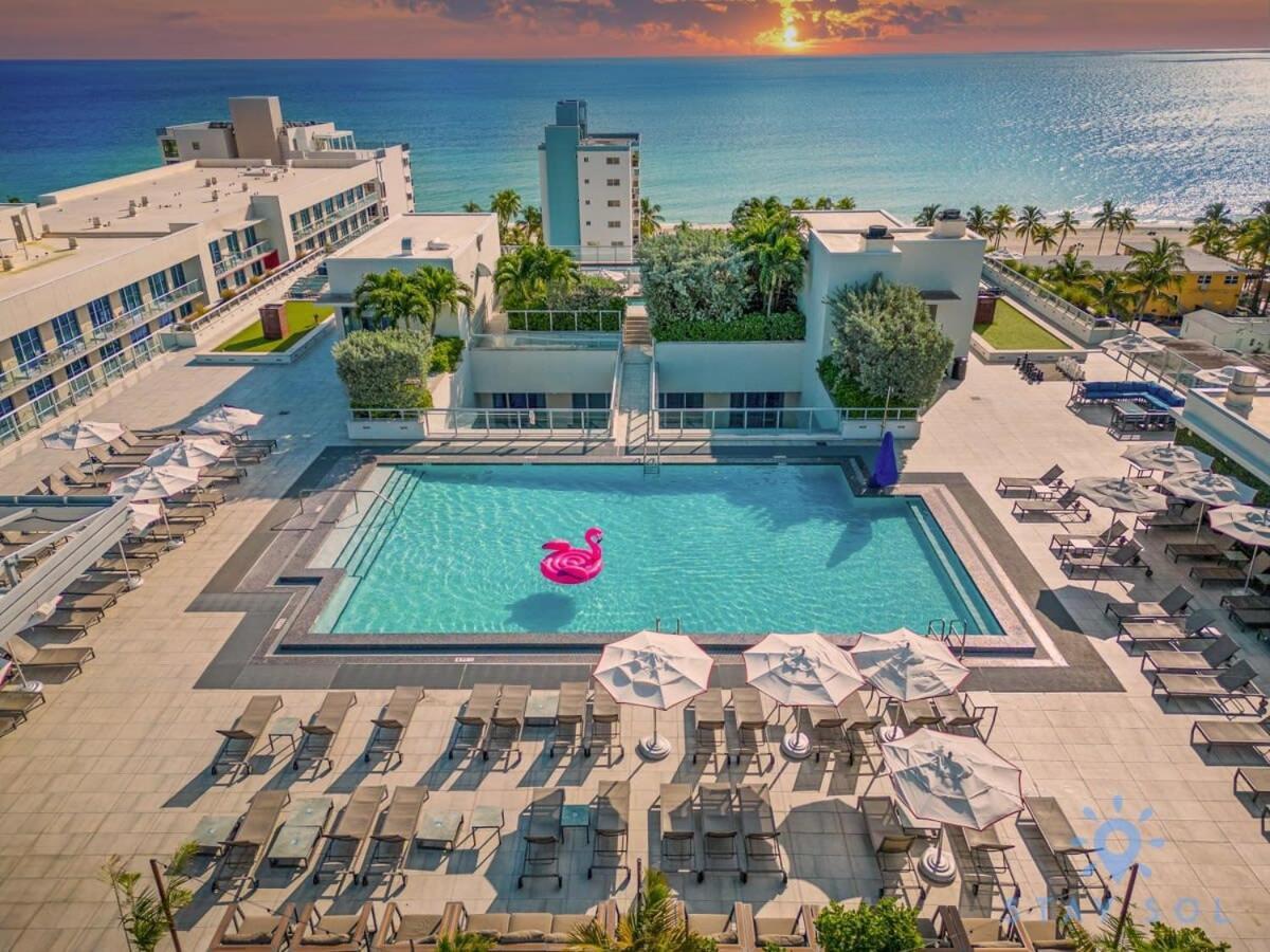 Hollywood Beach Broad - Walk - Amazing Pool - Hot Tub 외부 사진