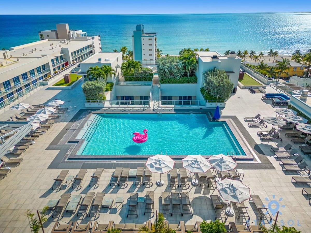 Hollywood Beach Broad - Walk - Amazing Pool - Hot Tub 외부 사진