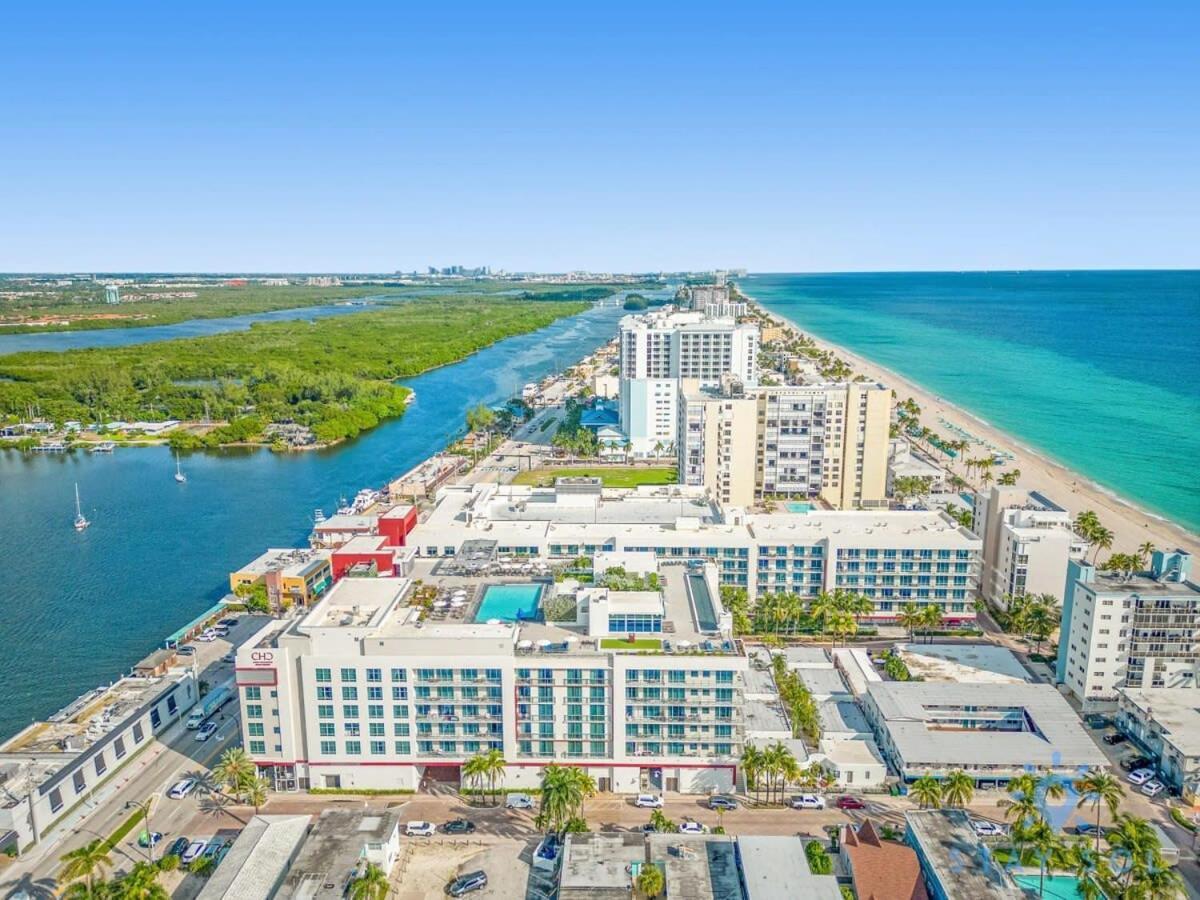 Hollywood Beach Broad - Walk - Amazing Pool - Hot Tub 외부 사진