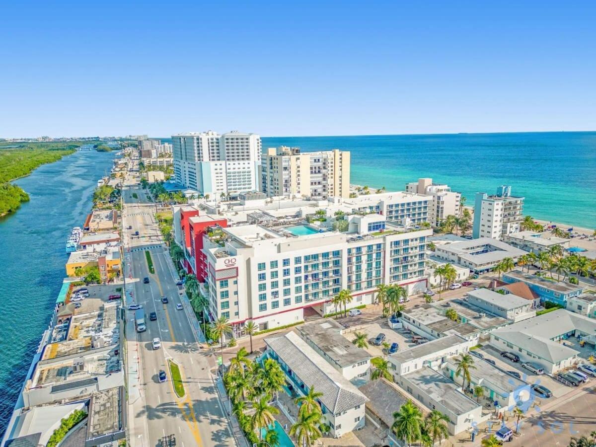 Hollywood Beach Broad - Walk - Amazing Pool - Hot Tub 외부 사진