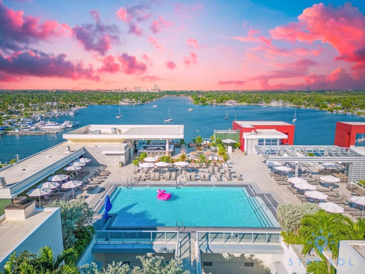 Hollywood Beach Broad - Walk - Amazing Pool - Hot Tub 외부 사진