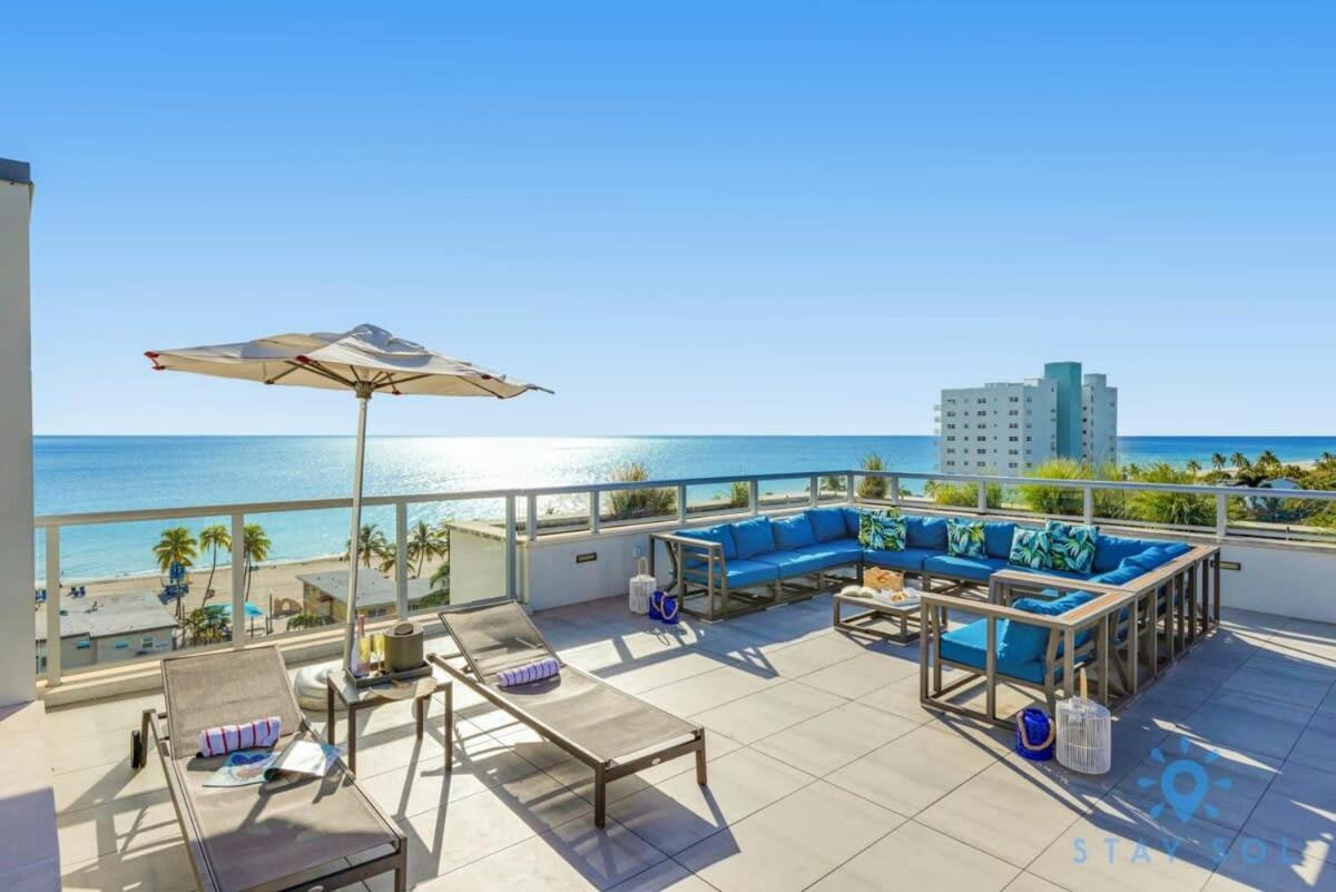 Hollywood Beach Broad - Walk - Amazing Pool - Hot Tub 외부 사진
