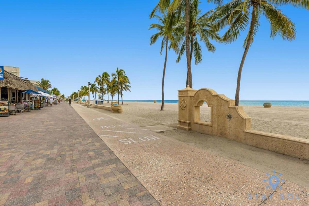 Hollywood Beach Broad - Walk - Amazing Pool - Hot Tub 외부 사진